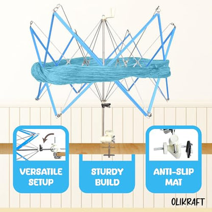 Yarn Winder and Umbrella Swift Set