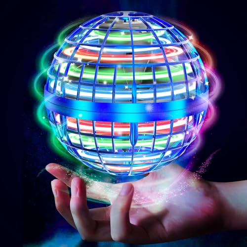 Flying Orb Ball 2026 Toys Soaring Hover Boomerang Spinner Hand Controlled Mini Drone Cosmic Globe Spinning Kids Adults Outdoor Birthday Gift Cool Stuff for Boys Girls 6 7 8 9 10+ Year Old