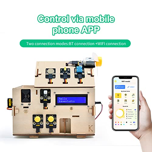IOT ESP32 Smart Home Starter Kit for Arduino and Python (13 Count)