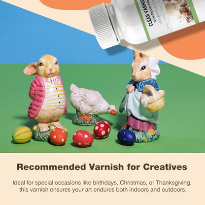 120ml Air Dry Clay Varnish