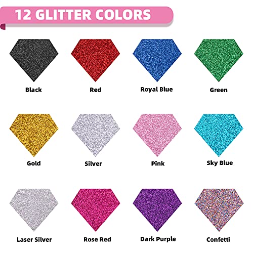 Glitter HTV Heat Transfer Vinyl Bundle