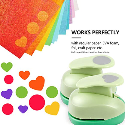 Circle Hole Punch Paper Punches for Crafting 3 (6 Count)