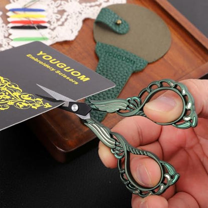 Mini Crochet Scissors with Cover