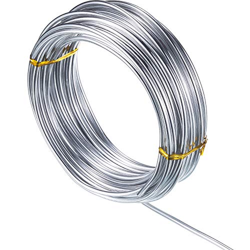 1 Roll Aluminum Wire for Jewelry Making (32.8 Foot)