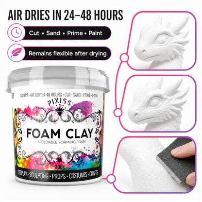 Moldable Cosplay Foam Clay