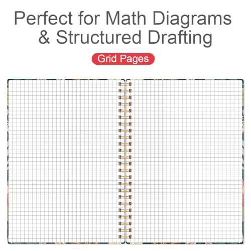 Graph Spiral Journal Notebook