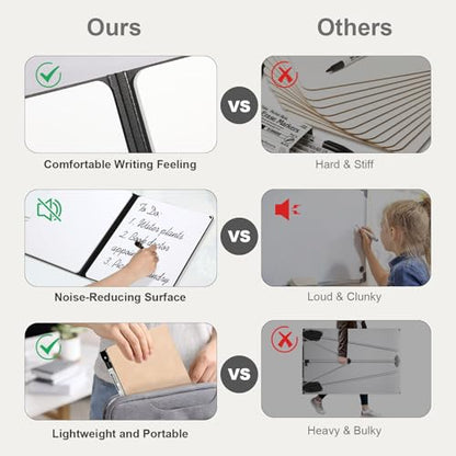 Portable White Board Dry Erase Notebook