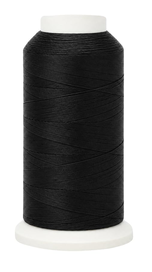 Size 69 210D T70 Black Gold Bonded Nylon Thread (18000 Foot)