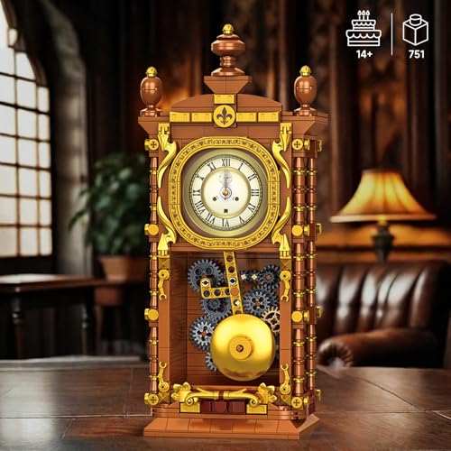 Vintage Swing Clock Building Blocks Set (751 Count)