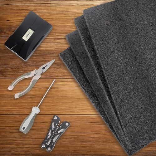 Black Customizable Polyethylene Foam Sheets (6 Count)