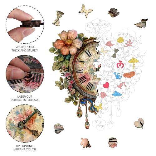 Wooden Puzzles for Adults (200 Count)