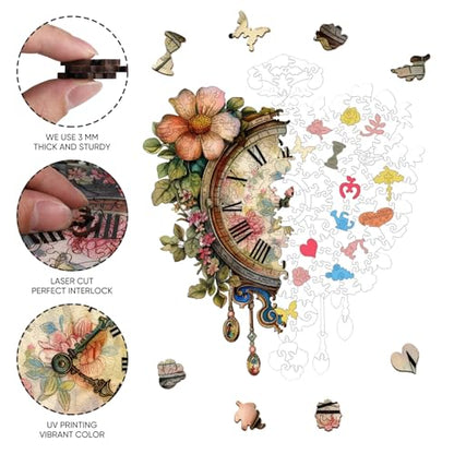 Wooden Puzzles for Adults (200 Count)