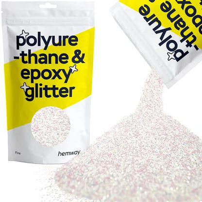 Resin Glitter Mother of Pearl Iridescent 100g Fine (3.5 Ounce)