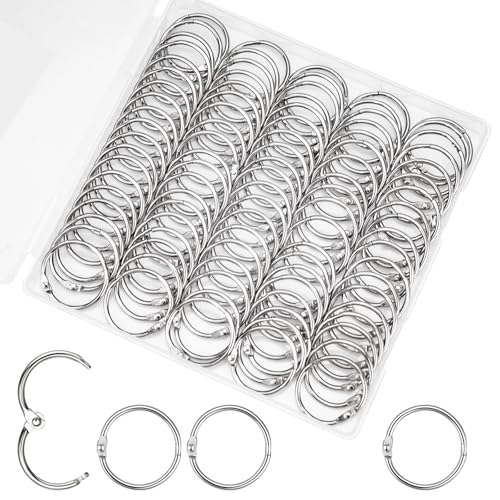 100 Pcs Binder Rings (100 Count)