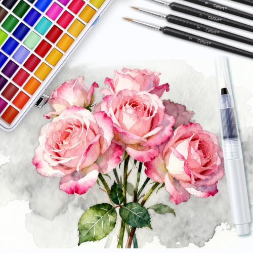 168 Colors Watercolor Paint Set (168 Count)