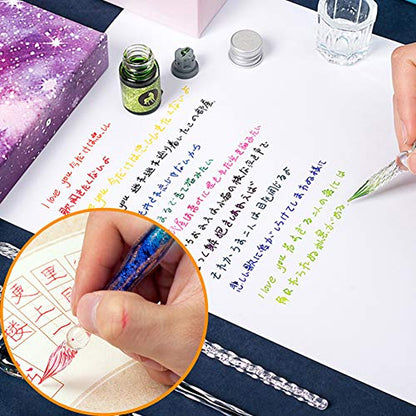 Glass Dip Calligraphy Pen Set (2 Count)