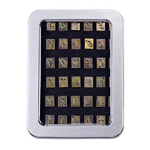 37 Pieces Leathercarft Stamping Tool Set