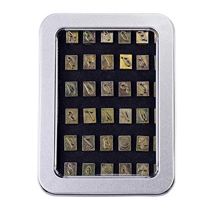37 Pieces Leathercarft Stamping Tool Set
