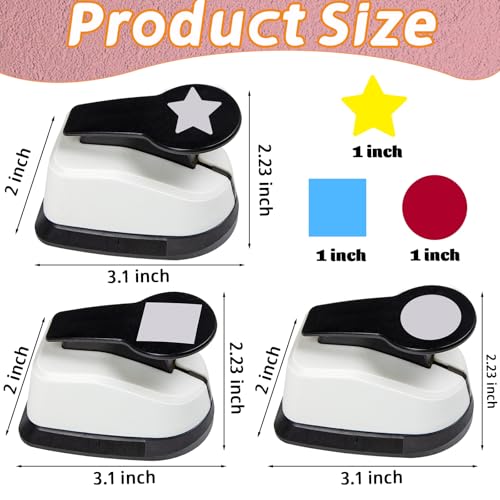 Paper Punch 3 Pcak (3 Count)