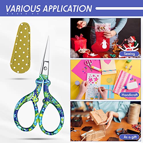 4 Pcs Small Embroidery Scissors (4 Count)
