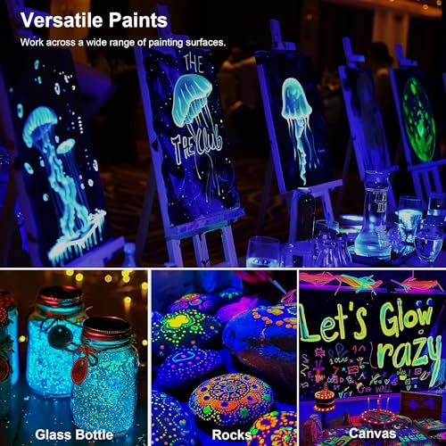 Glow in the Dark Acrylic Paint (5.68 Fl Oz)