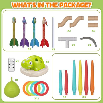 3 in 1 Dinosaur Rocket Launcher for Kids 3