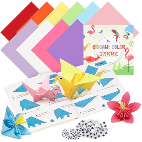 250 Sheets Origami Paper Craft Kits