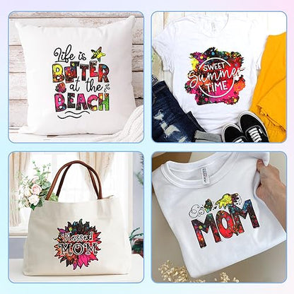 Multicolor Splash Heat Transfer Vinyl Roll