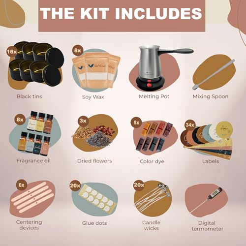 Premium Soy Candle Making Kit