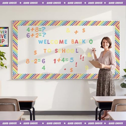 221 Pcs Colorful Composition Bulletin Board Letters for Classroom (221 Count)