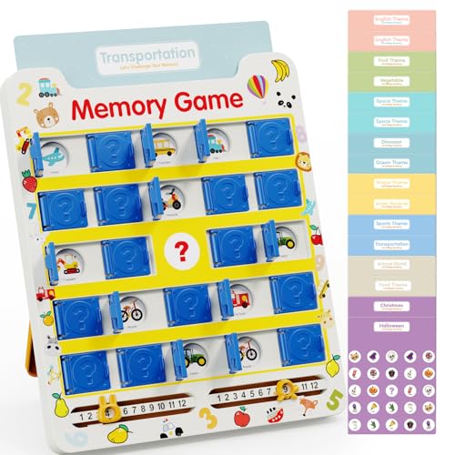 Matching Memory Game for Kids Age 3 4 5 6 7 8 Year Old