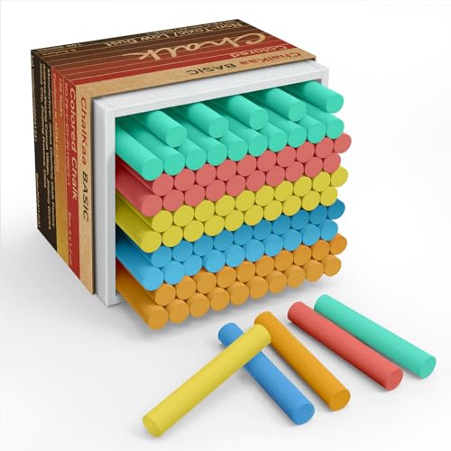 Colored Chalk 100PCS (100 Count)