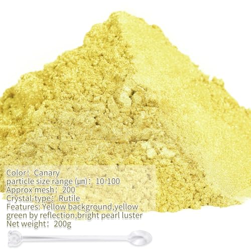 Mica Powder 7.05OZ（200g） (7.0548 Ounce)