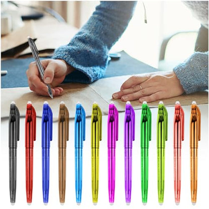 12pcs Heat Erasable Pens for Fabric Marking (12 Count)