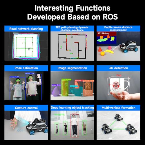 ROS2 Robot Car Ackerman Steering Chassis