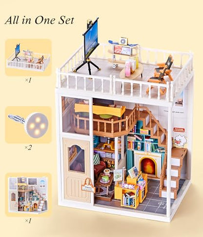 2 Story Loft Book Cafe & Study Room Kit