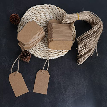 Kraft Paper Gift Tags (200 Count)