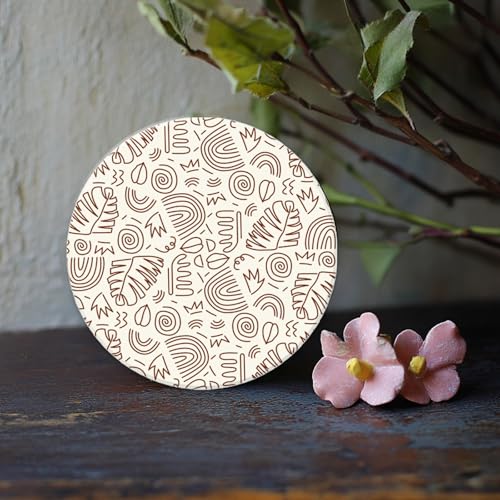 Bohemian Graphics Polymer Clay Texture Sheets Doodle Style Silicone Texture Stamp Clay Texture Mat Modeling Pattern Pad Sheets for Jewelry and Earrings Tools