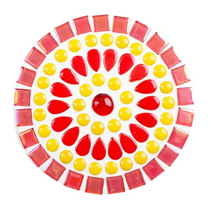 12mm Round Mosaic Tiles for Crafts