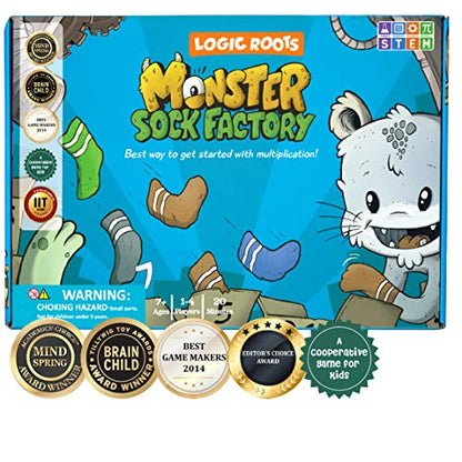 Monster Sock Factory Multiplication and Division Game
