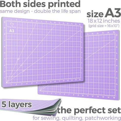 Rotary Cutter Set lavender