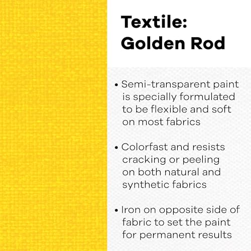 Textile Color Paint Goldenrod (8 Fl Oz)