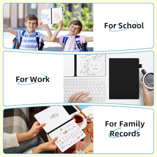 Portable Dry Erase Whiteboard Notebook