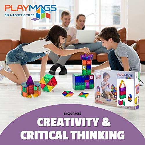 Magnetic Tile Building Set