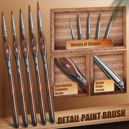 Detail Paint Brushes Dry Brushes