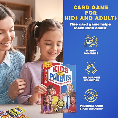 Kids VS Parents Family Card Game