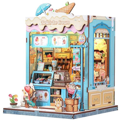 Book Nook Kit DIY Miniature House Dollhouse Kit for Adults
