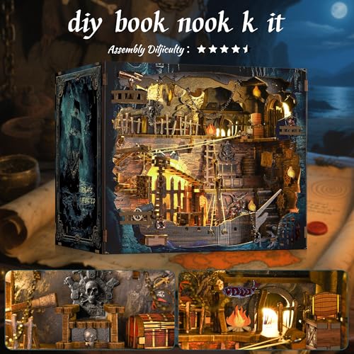 Book Nook Pirate Kit with LED