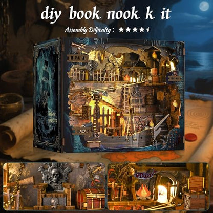 Book Nook Pirate Kit with LED