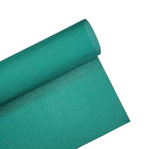2 Sheets of Green 14 Count Aida Cloth